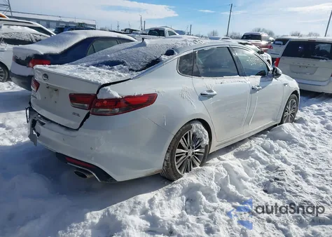 2016 Kia Optima Sxl Turbo from USA, damaged, VIN 5XXGV4L2XGG090464